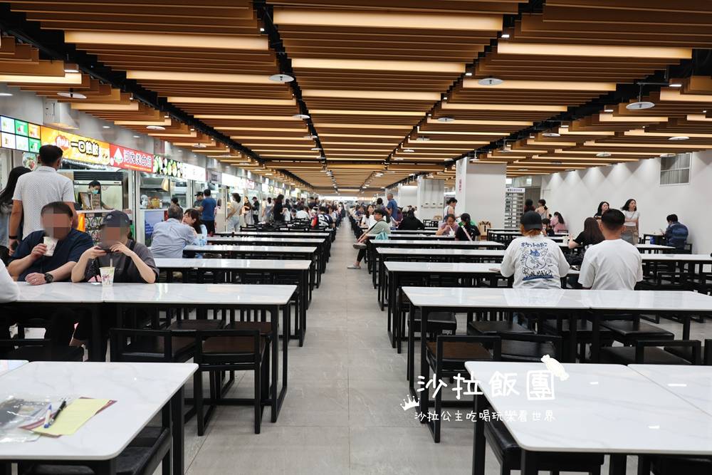 士林夜市地下美食街35間台味小吃，冷氣有強