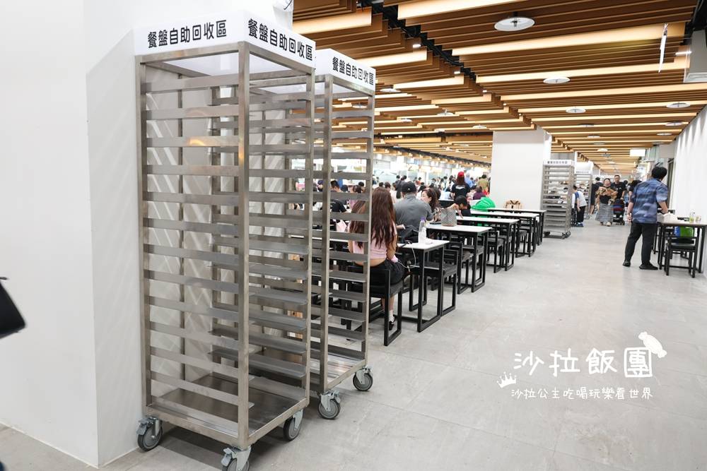 士林夜市地下美食街35間台味小吃，冷氣有強