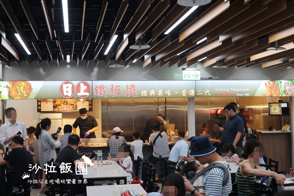 士林夜市地下美食街35間台味小吃，冷氣有強