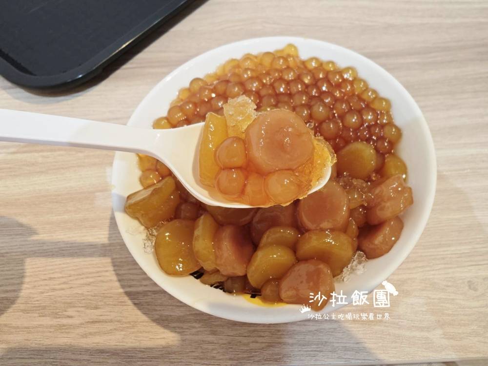 士林冰店『鴉片粉圓(士林店)』粉圓煮的很好吃