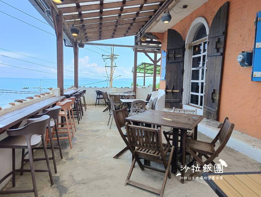 跳石海景咖啡『金山跳石沒有名字的咖啡店』無店名咖啡