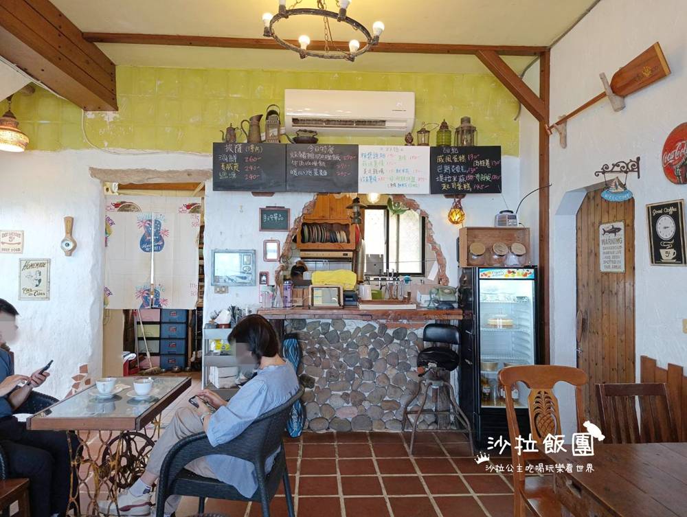 跳石海景咖啡『金山跳石沒有名字的咖啡店』無店名咖啡