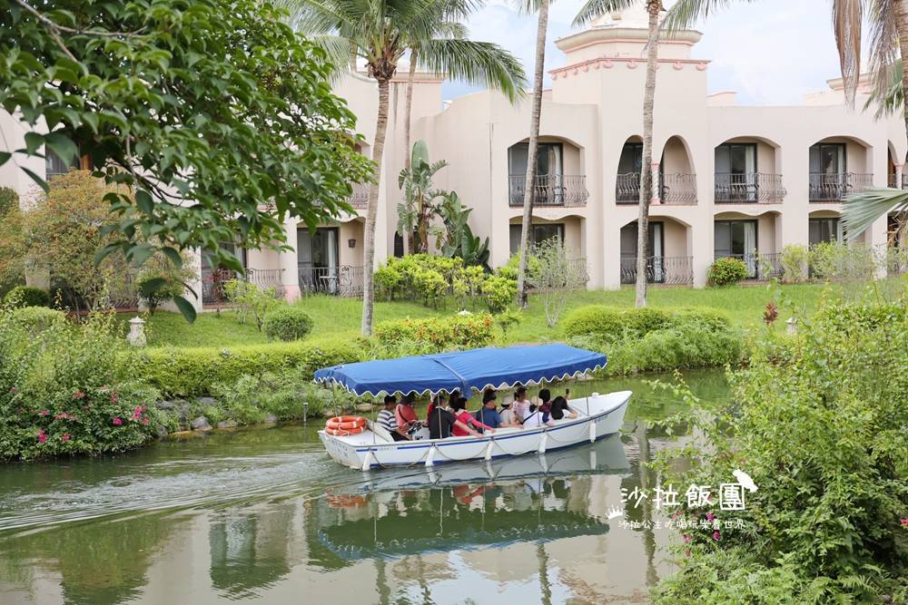 花蓮飯店『理想大地渡假飯店』最美西班牙風格建築與運河景觀