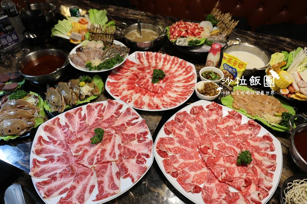 大同圓山美食『丰明殿圓山店』自助蔬菜吧，開鍋送限量三點蟹