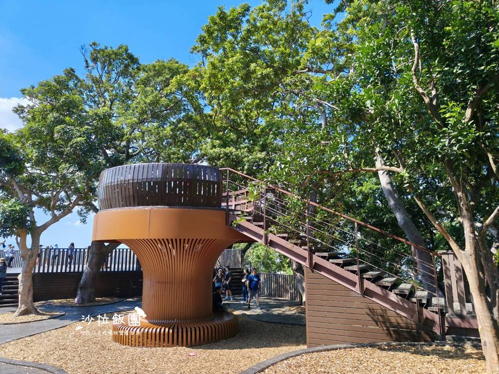台北景點『森林方舟』圓山新亮點、眺望台北101