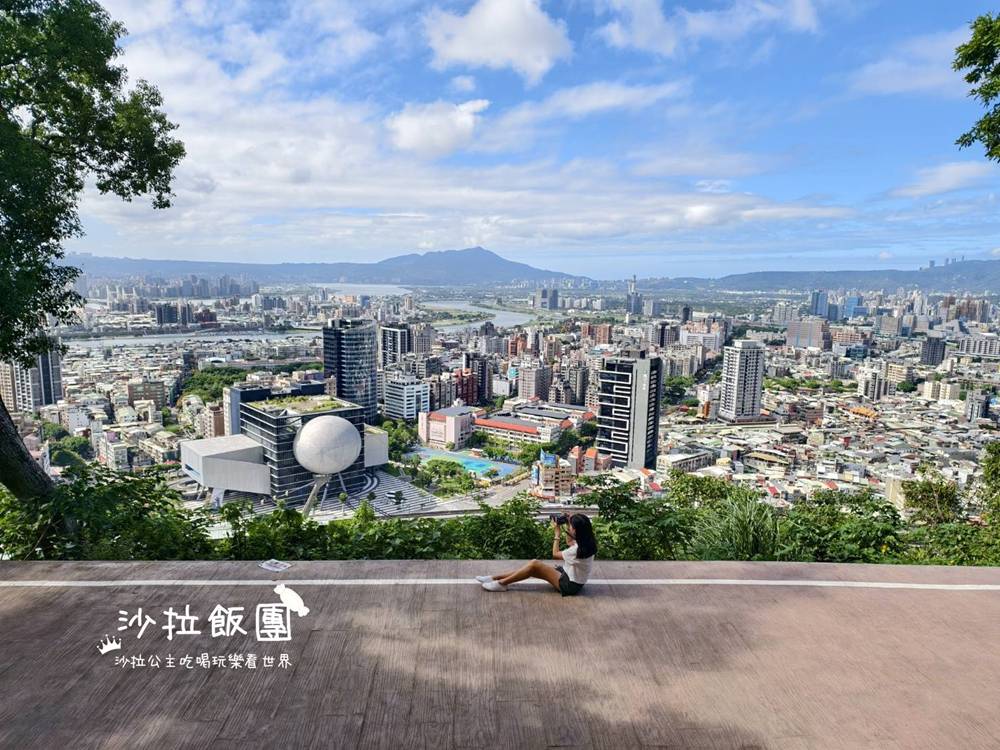 士林景點『劍潭山微風平台‧北眼觀景台』近捷運輕鬆賞台北市景