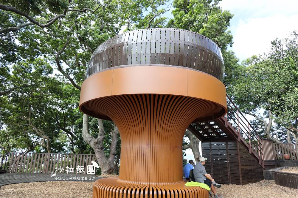 士林景點『劍潭山微風平台‧北眼觀景台』近捷運輕鬆賞台北市景