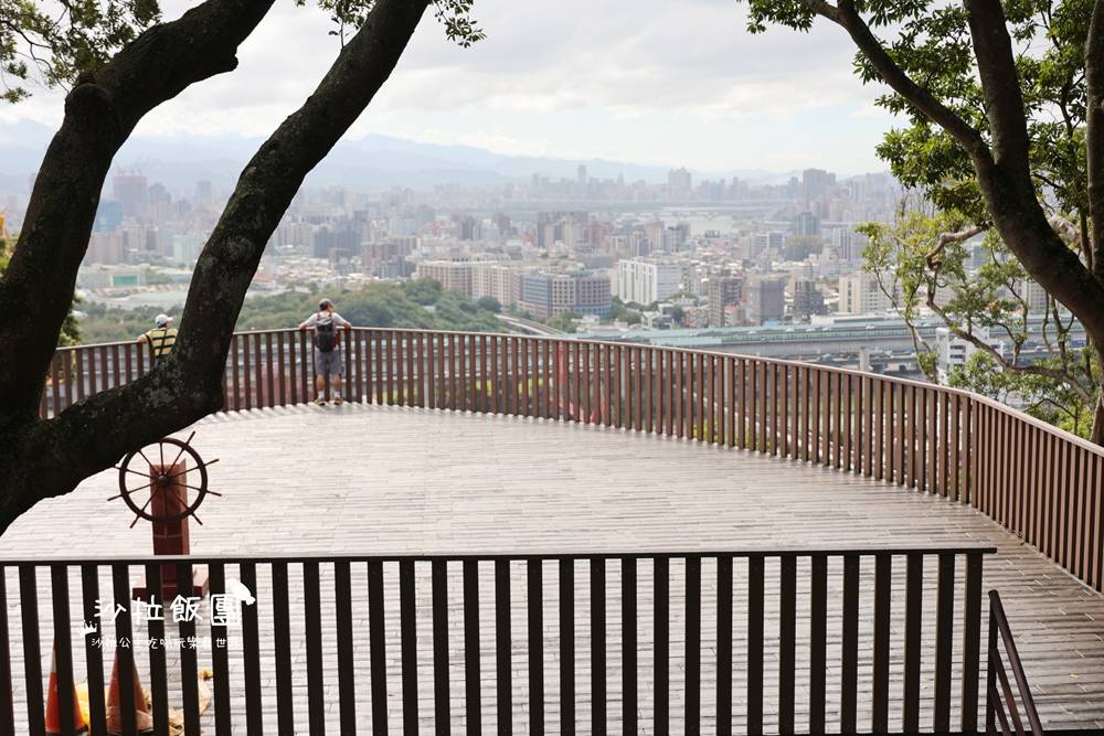 士林景點『劍潭山微風平台‧北眼觀景台』近捷運輕鬆賞台北市景
