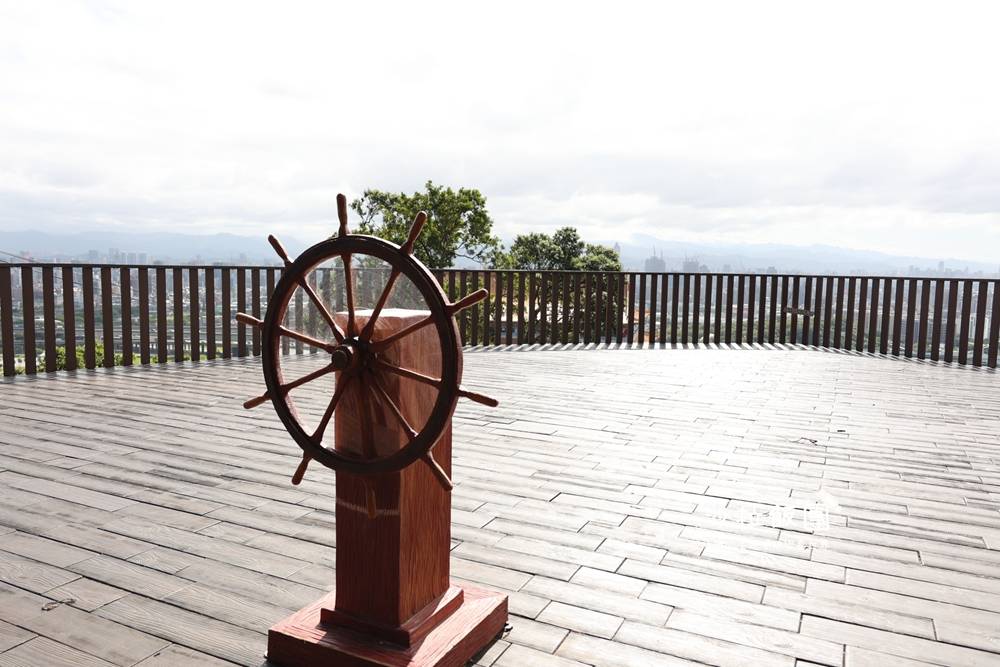 士林景點『劍潭山微風平台‧北眼觀景台』近捷運輕鬆賞台北市景