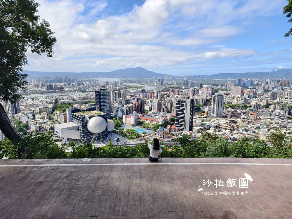 士林景點『劍潭山微風平台‧北眼觀景台』近捷運輕鬆賞台北市景