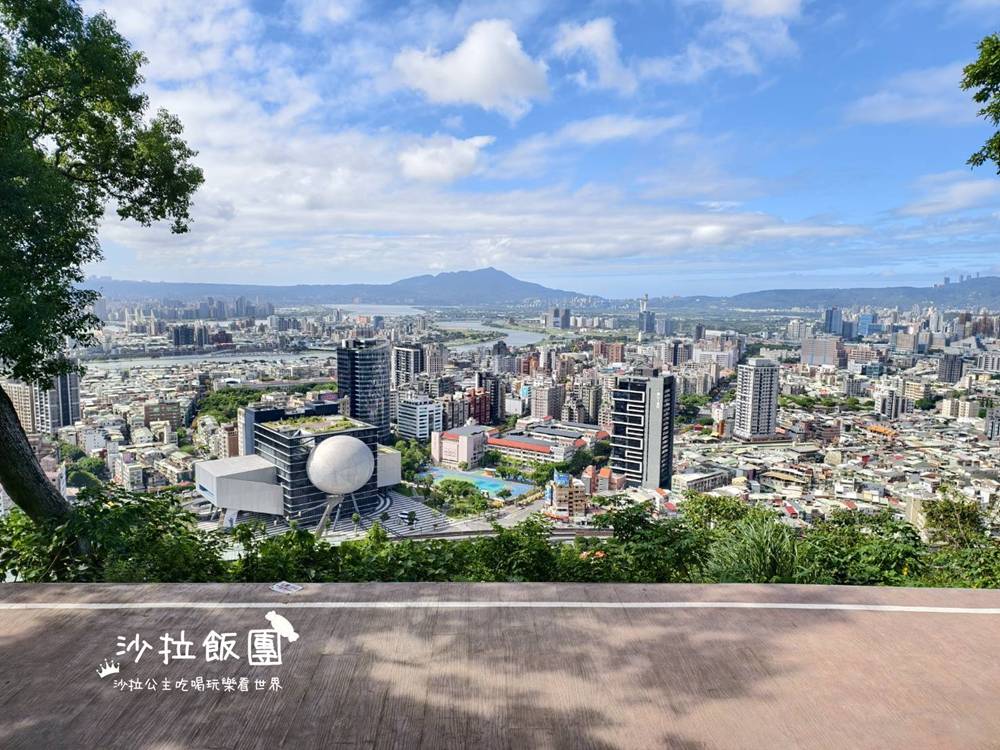 士林景點『劍潭山微風平台‧北眼觀景台』近捷運輕鬆賞台北市景
