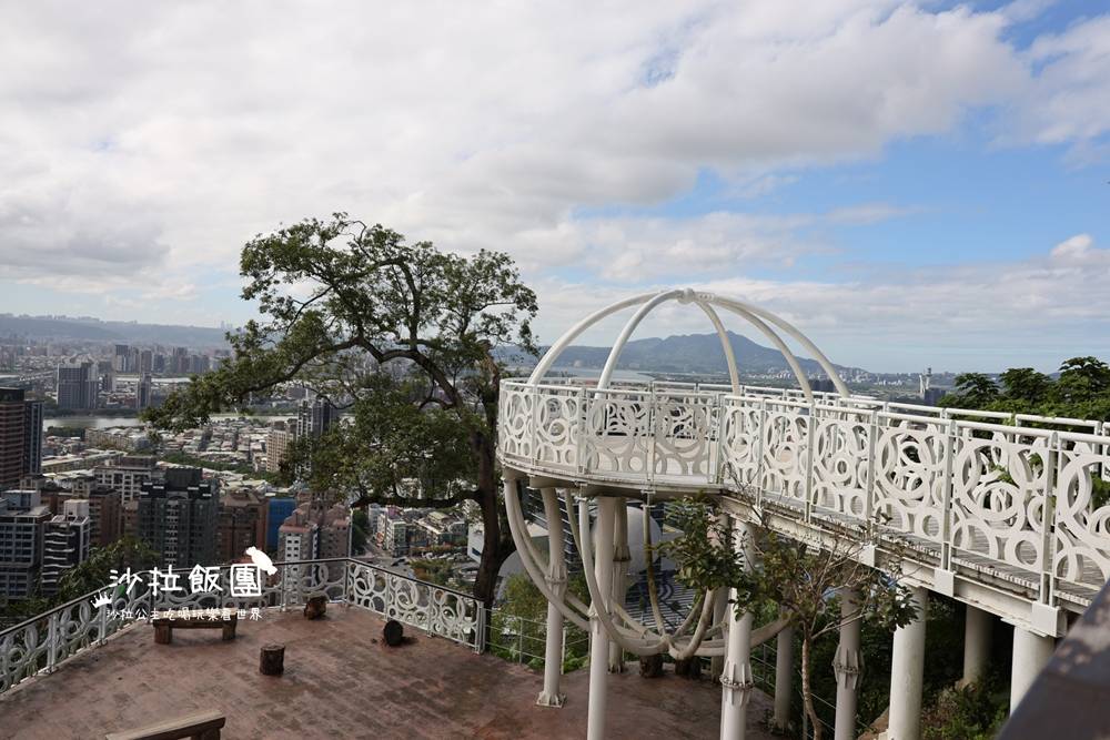 士林景點『劍潭山微風平台‧北眼觀景台』近捷運輕鬆賞台北市景