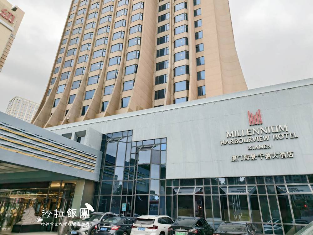 廈門住宿『廈門海景千禧大酒店』地鐵鎮海路站出口秒到店