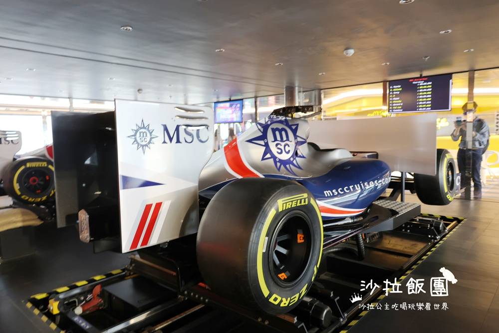 亞洲最大『MSC郵輪榮耀號』燈塔餐廳地中海料理