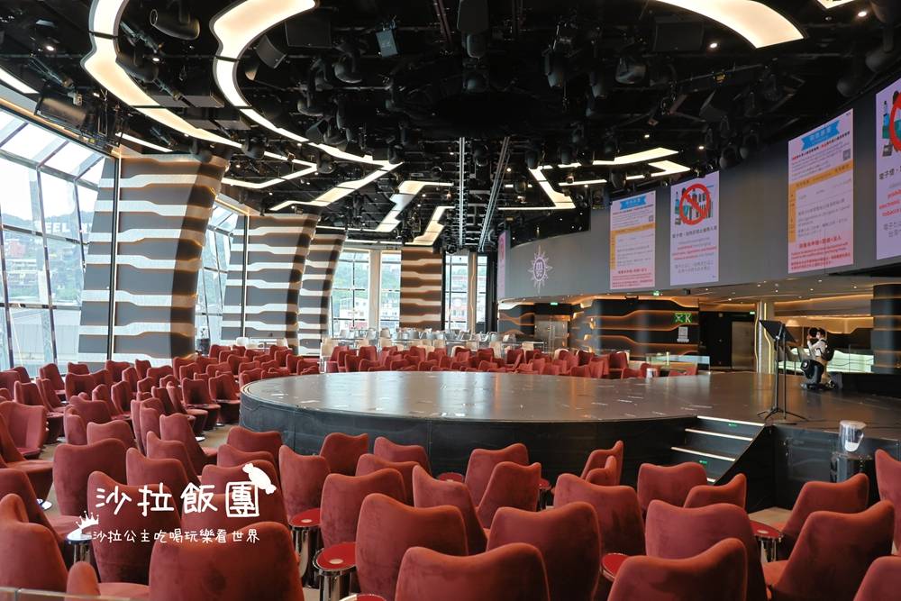 亞洲最大『MSC郵輪榮耀號』燈塔餐廳地中海料理