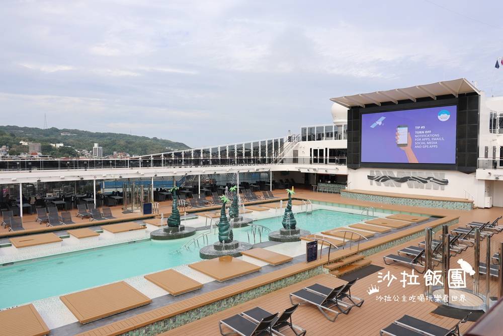 亞洲最大『MSC郵輪榮耀號』燈塔餐廳地中海料理