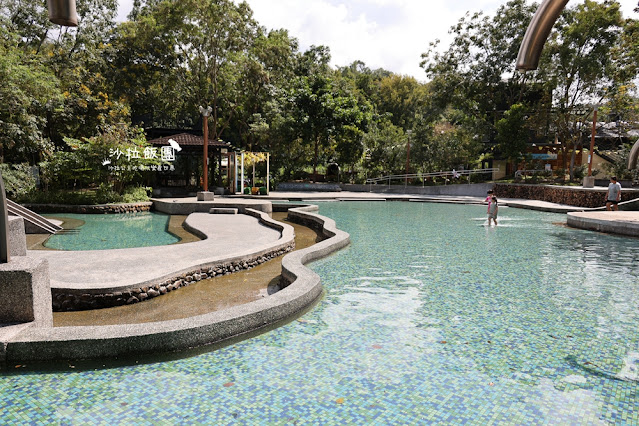 南投免門票『桃米親水公園』天然山泉水夏天也很冰涼