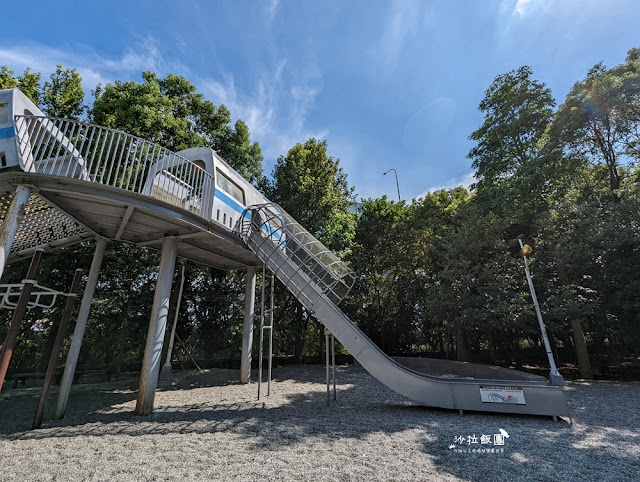 新北親子景點林口樂活公園捷運主題公園,4米高「車廂溜滑梯」超刺激 12 新北親子景點林口樂活公園捷運主題公園,4米高「車廂溜滑梯」超刺激
