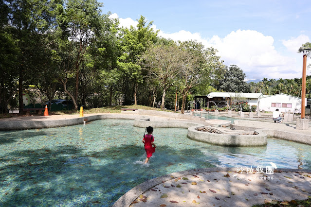 南投免門票『桃米親水公園』天然山泉水夏天也很冰涼