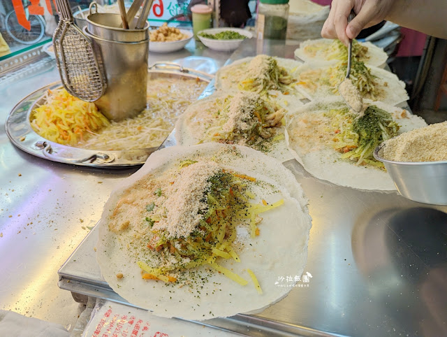 南機場夜市美食『吾旺再季潤餅捲專賣(原松青潤餅)』30年老店 13 南機場夜市美食『吾旺再季潤餅捲專賣(原松青潤餅)』30年老店