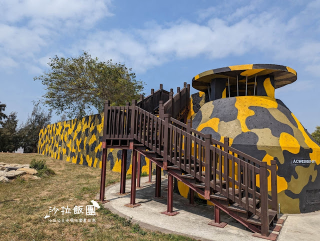 金門景點『馬山三角堡』看海、夕陽的好地方