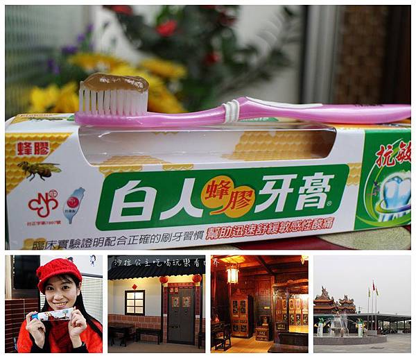 嘉義一日遊/白人觀光工廠.吃喝玩樂通通免費.白人蜂膠牙膏.高跟鞋教堂