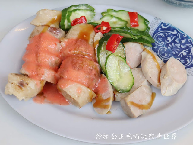 淡水美食/食尚玩家推薦『美姨古早味米粉湯』大腸煎/香腸/淡水老街/淡水小吃/捷運淡水站