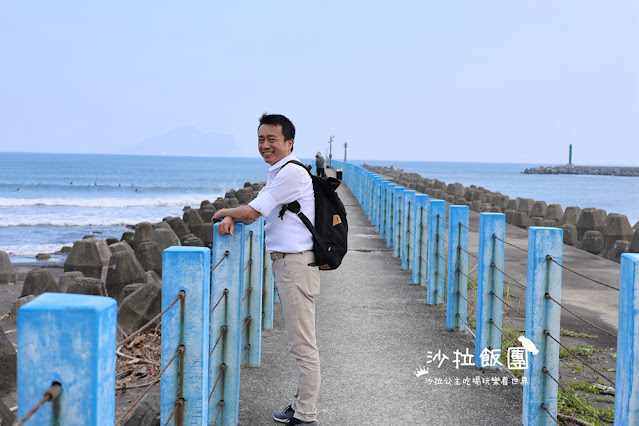 頭城打卡地標『烏石港北堤』藍色步道直達海中央 18 頭城打卡地標『烏石港北堤』藍色步道直達海中央