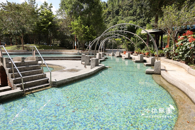 南投免門票『桃米親水公園』天然山泉水夏天也很冰涼