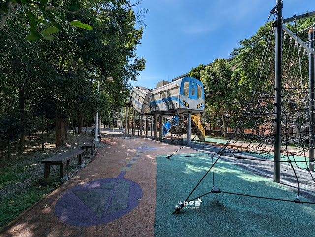 新北親子景點林口樂活公園捷運主題公園,4米高「車廂溜滑梯」超刺激 19 新北親子景點林口樂活公園捷運主題公園,4米高「車廂溜滑梯」超刺激