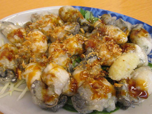 生魚片‧蒜泥蚵【士林夜市】 9 生魚片‧蒜泥蚵【士林夜市】