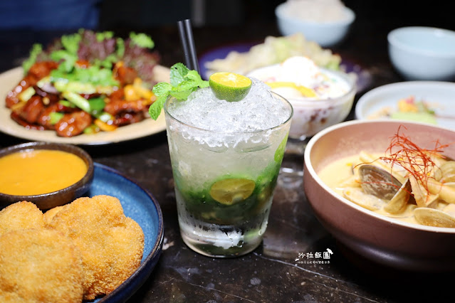 台北聚餐餐廳推薦法式靈魂的泰式餐酒館『CHUNSHEN泰殿』必吃超狂活火山排骨