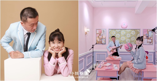 宜蘭新景點『photo at制服學院』韓式自助攝影棚，連小孩的制服都有