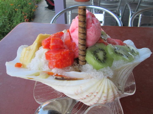 吉貝島美食-貝殼冰、海膽煎 4 吉貝島美食-貝殼冰、海膽煎