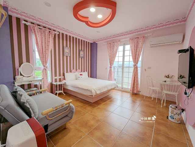 宜蘭民宿6人就可以包棟『桐話親子民宿』入住粉紅花園別墅 203 宜蘭民宿6人就可以包棟『桐話親子民宿』入住粉紅花園別墅