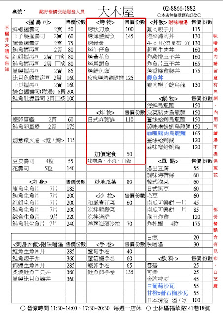 士林美食平價日料『大木屋日式料理』生魚片丼飯、味噌湯無限供應、芝山捷運站 5 士林美食平價日料『大木屋日式料理』生魚片丼飯、味噌湯無限供應、芝山捷運站