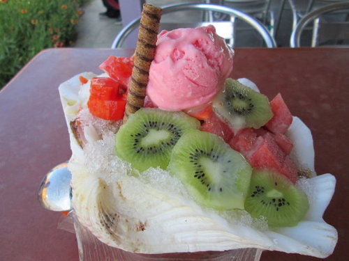 吉貝島美食-貝殼冰、海膽煎 3 吉貝島美食-貝殼冰、海膽煎