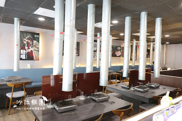 台南燒肉一個人也可以吃『花燒肉個人燒肉』小菜、飲料、湯品、冰淇淋無限供應