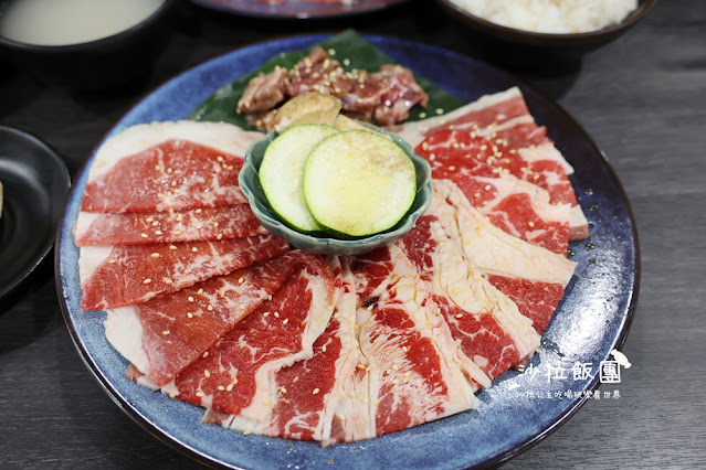 台南燒肉一個人也可以吃『花燒肉個人燒肉』小菜、飲料、湯品、冰淇淋無限供應