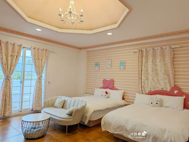 宜蘭民宿6人就可以包棟『桐話親子民宿』入住粉紅花園別墅 206 宜蘭民宿6人就可以包棟『桐話親子民宿』入住粉紅花園別墅