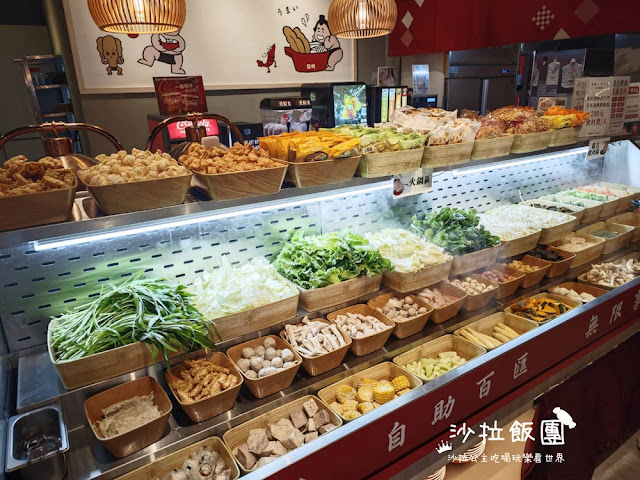 台中吃到飽『築崎相撲鍋物(火鍋×蒙古烤肉)蔬食吃到飽』北屯旗艦殿