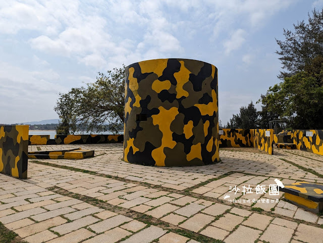 金門景點『馬山三角堡』看海、夕陽的好地方